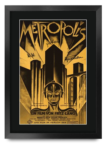Metropolis movie film poster - movie,