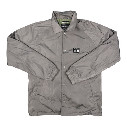 Rvca jacket mens small - small, grey